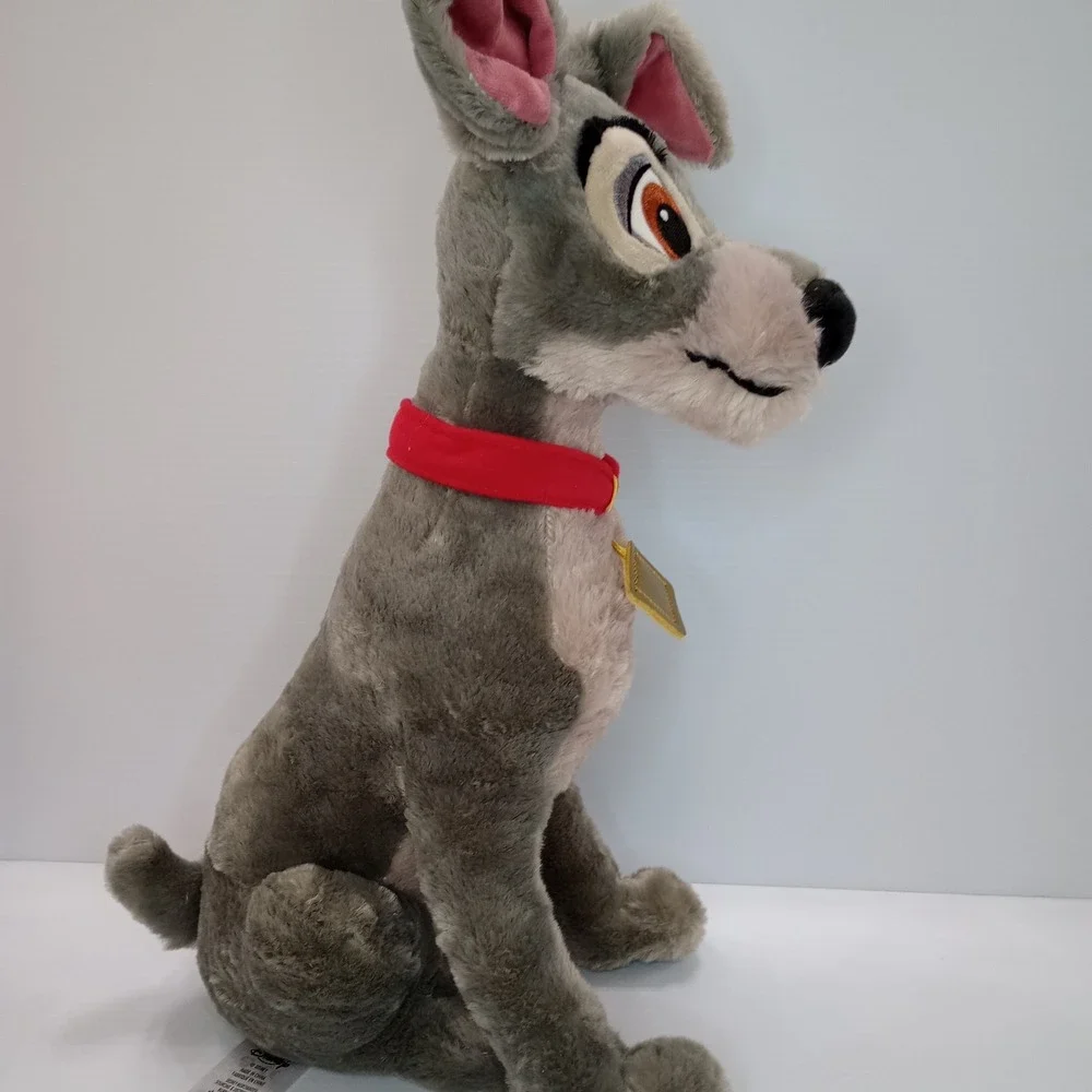 Disney Store Lady and the Tramp - Tramp the Dog red collar Plush‎ – 15